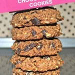 Put the pulp from your homemade non-dairy milks to good use by making these soft & chewy Almond Pulp or Oat Pulp Chocolate Chip Cookies.