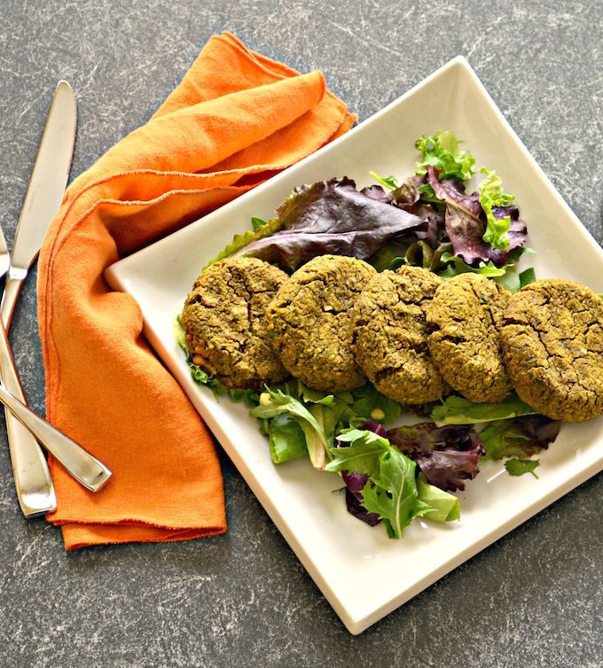 Delicious and healthy Sweet Potato Falafel with Walnuts. Baked not fried, perfectly moist and full of flavour.