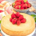 This ultra-rich, decadently creamy and smooth Vegan New York Cheesecake is surprisingly quick and easy to make. Enjoy as it is or get a little fancy with your choice of topping. It is dessert perfection and you absolutely need it in your life…..