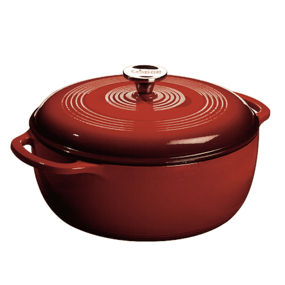 Lodge Dutch Oven in red
